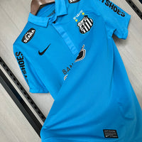 Camisa Retrô do Santos 2011/2012 Versão Retrô - Completa com Patrocínios