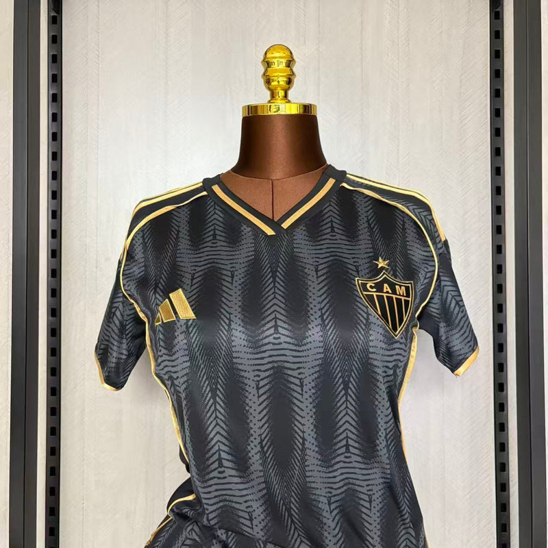 Camisa 3 Feminina Oficial do Atlético Mineiro 25/26 - Baby Look