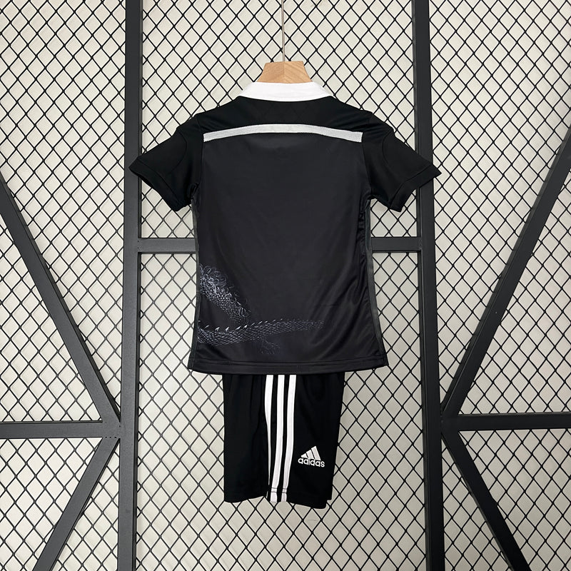 Conjunto Retrô Infantil Oficial do Real Madrid 2014/2015 - Kids