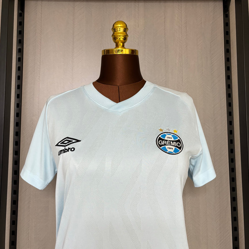 Camisa 2 Feminina Oficial do Grêmio 25/26 - Baby Look