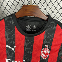 Camisa Oficial do Milan 25/26 - Manga Longa