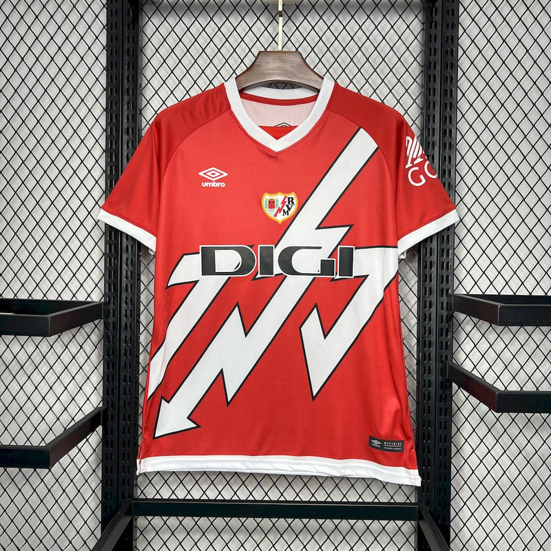 Camisa Oficial do Rayo Vallecano 24/25 - Versão Torcedor