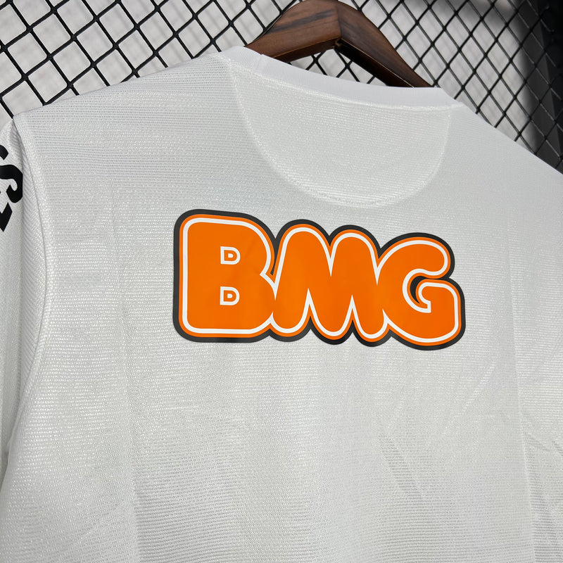 Camisa Retrô do Santos 2011/2012 Versão Retrô - Completa com Patrocínios