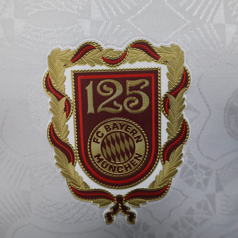 Camisa Oficial do Bayern de Munique 25/26 Versão Jogador - 125 Aniversary