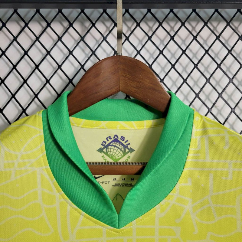 Conjunto Infantil Oficial Brasil 24/25 - Kids