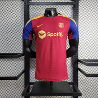 Camisa Oficial do Barcelona 24/25  Versão Jogador - Treino