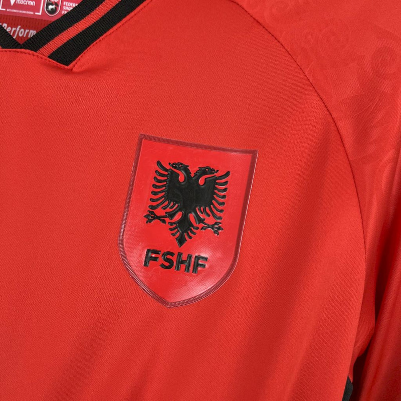 Camisa Oficial do Albânia 25/26 - Versão Torcedor