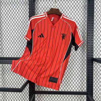 Camisa Oficial do Manchester United 25/26 - Us Pack Basebol