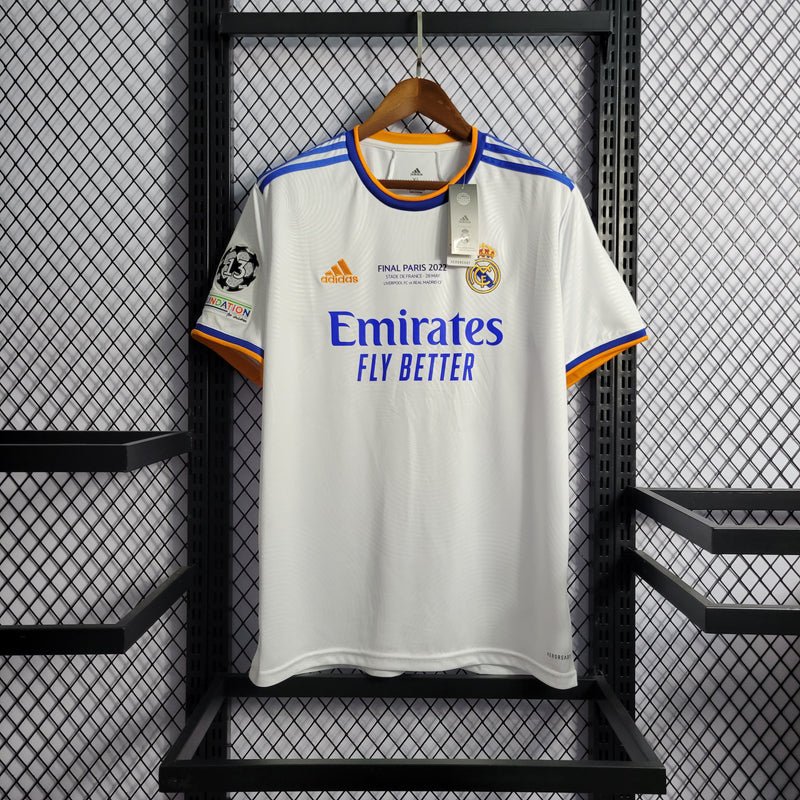 Camisa Oficial do Real Madrid 21/22 - Final da Champions League