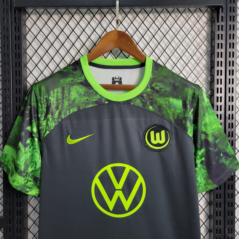 Camisa 2 Oficial do Wolfsburg 23/24 - Versão Torcedor