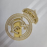 Camisa Retrô do Real Madrid 2019/2020 - Manga Longa