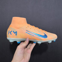 Chuteira Nike Air Zoom Mercurial Superfly 10 Elite Campo "Mbappé" Trava Mista
