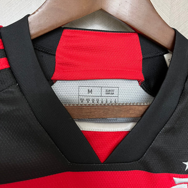 Camisa Feminina Ofiical do CR Flamengo 24/25 Baby Look - Copa do Brasil