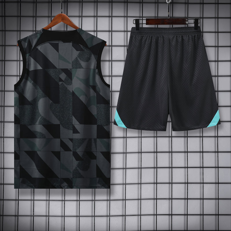 Kit Oficial do Barcelona 24/25 - Treino