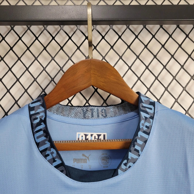 Camisa Feminina Oficial do Manchester City 24/25 - Baby Look