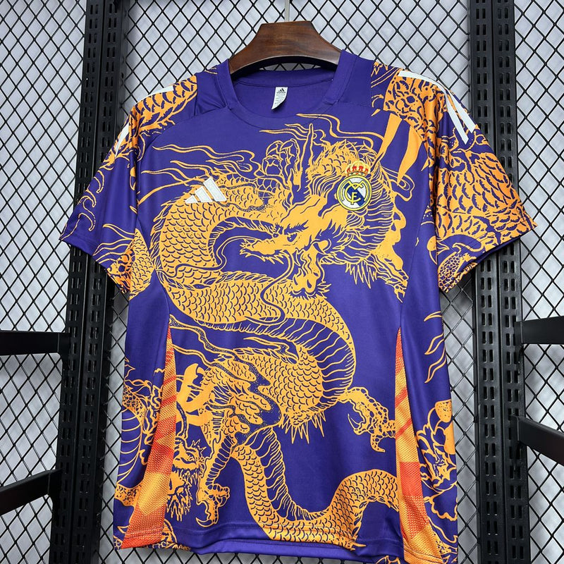 Camisa Oficial do Real Madrid 24/25 Versão Torcedor - Edição Dragon Special