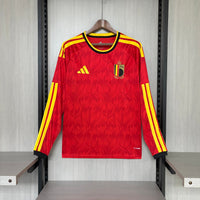 Camisa Oficial da Bélgica 26/27 - Manga Longa