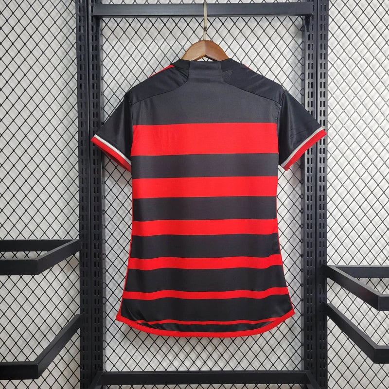 Camisa Feminina Oficial do CR Flamengo 24/25 Baby Look - Versão Torcedor