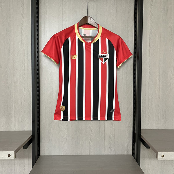 Camisa Feminina Oficial do São Paulo 25/26 - Baby Look
