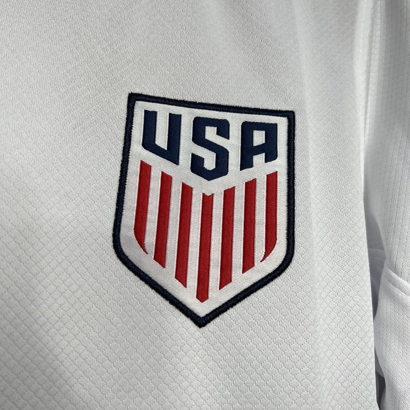 Camisa Feminina Oficial dos Estados Unidos 24/25 - Baby Look
