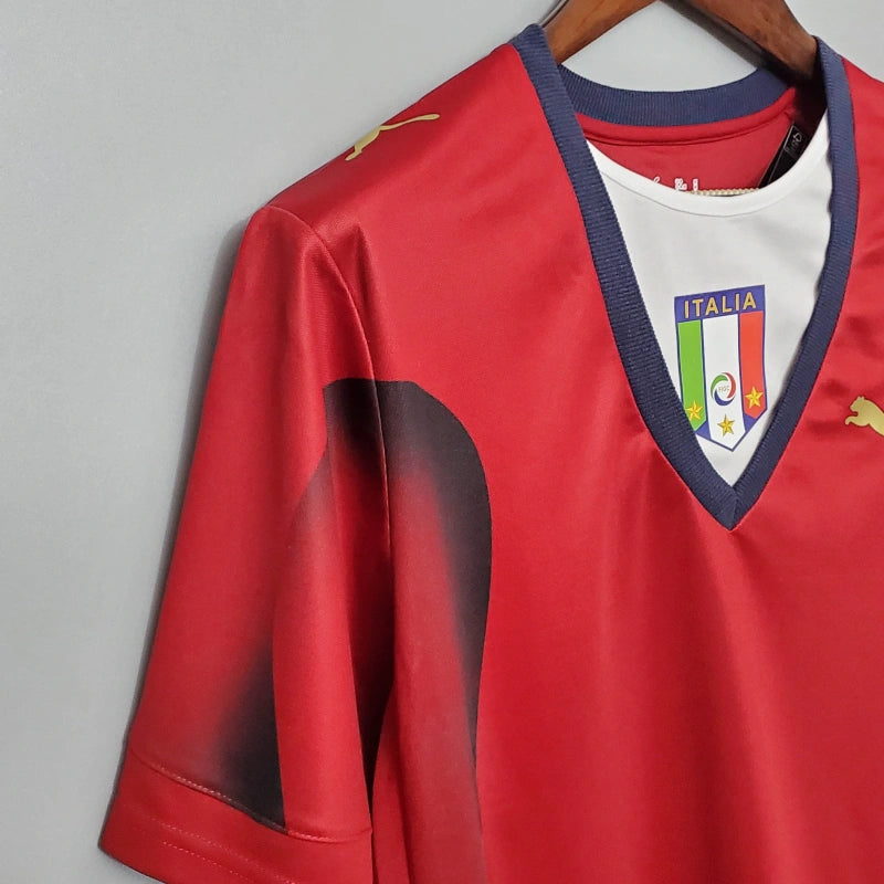 Camisa Retrô da Itália 2006