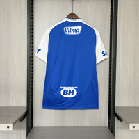 Camisa Oficial do Cruzeiro 25/26 Versão Torcedor - Completa com Patrocínios