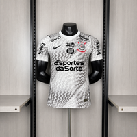 Camisa Oficial do Corinthians 26/27 Jogador - Completa com Patrocínios