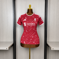 Camisa l Feminina Oficial do Liverpool 26/27 - Baby Look