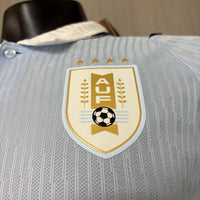 Camisa Oficial do Uruguai 26/27 Manga Longa - (+Pacth)