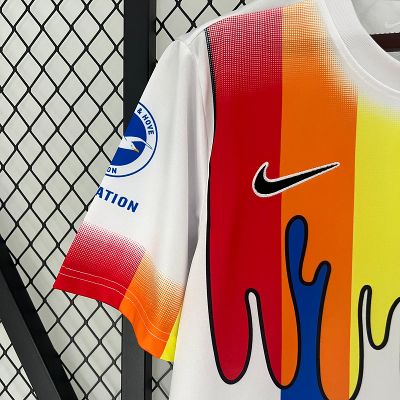 Camisa Oficial do Brighton 24/25 Versão Torcedor - Treino