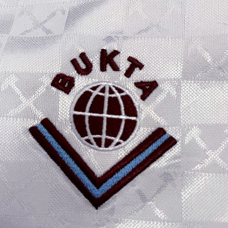 Camisa Retrô do West Ham 1989/1990 - Versão Retrô