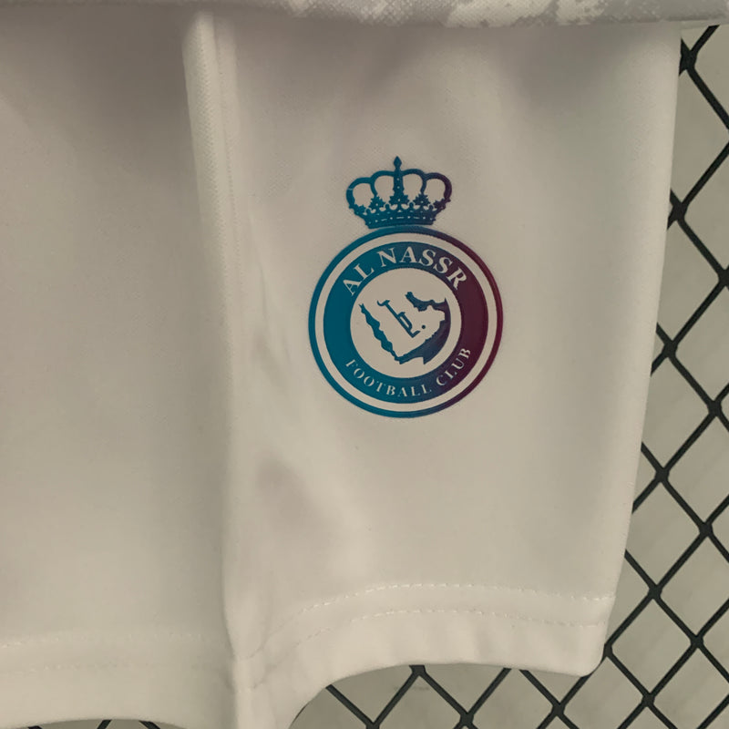 Conjunto 3 Infantil Oficial do Al-Nassr 23/24 - Kids