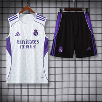 Kit Oficial do Real Madrid 25/26 - Treino