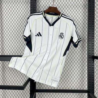 Camisa Oficial do Real Madrid 25/26 - Us Pack Basebol