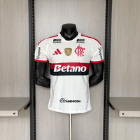 Camisa 2 Oficial do CR Flamengo 26/27 Versão Jogador - Completa com Patrocínios (+ Pacth Libertadores)