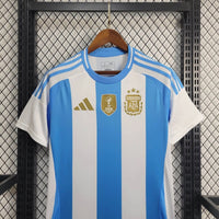Camisa Oficial da Argentina 24/25 Versão Torcedor - Completa com Patch