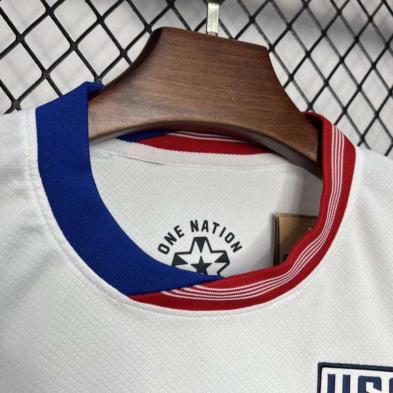 Camisa Feminina Oficial dos Estados Unidos 24/25 - Baby Look