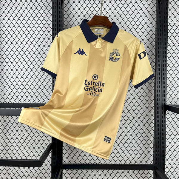Camisa Oficial do Deportivo La Coruña 25/26 - Versão Torcedor