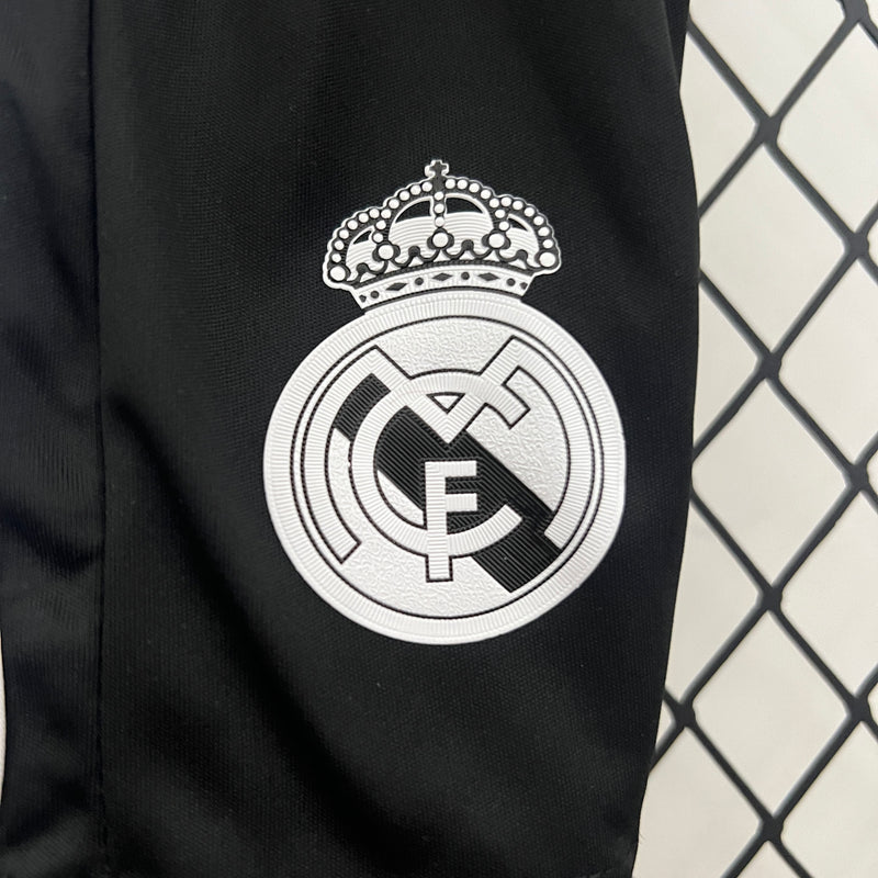 Conjunto Retrô Infantil Oficial do Real Madrid 2014/2015 - Kids