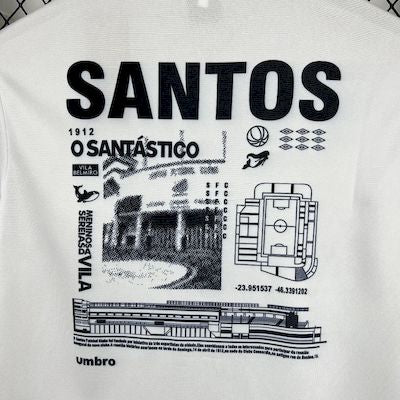 Camisa Oficial do Santos 25/26 Versão Torcedor - Cocentração