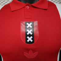 Camisa Oficial do Ajax 25/26 Versão Jogador - Anniversary Edition