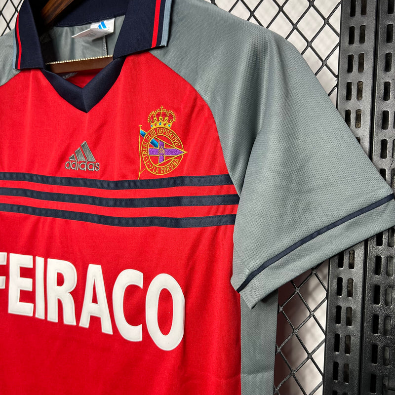 Camisa Retrô do Deportivo La Coruña 1999/2000