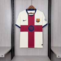 Camisa llll Oficial do Barcelona 26/27 - Torcedor