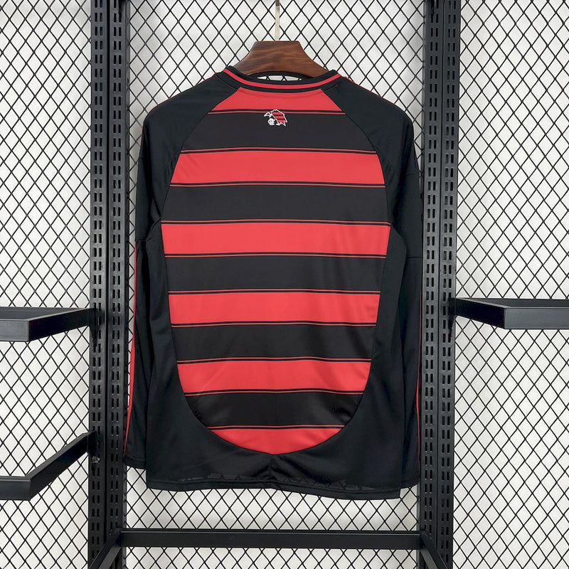 Camisa Oficial do CR Flamengo 25/26 - Manga Longa