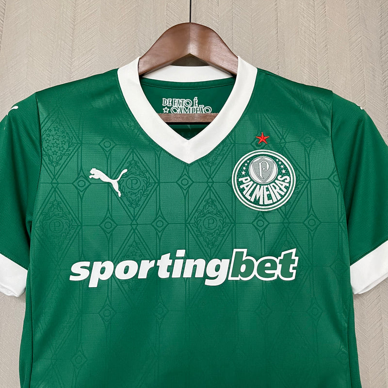 Camisa Feminina Oficial do Palmeiras 25/26 - Baby Look