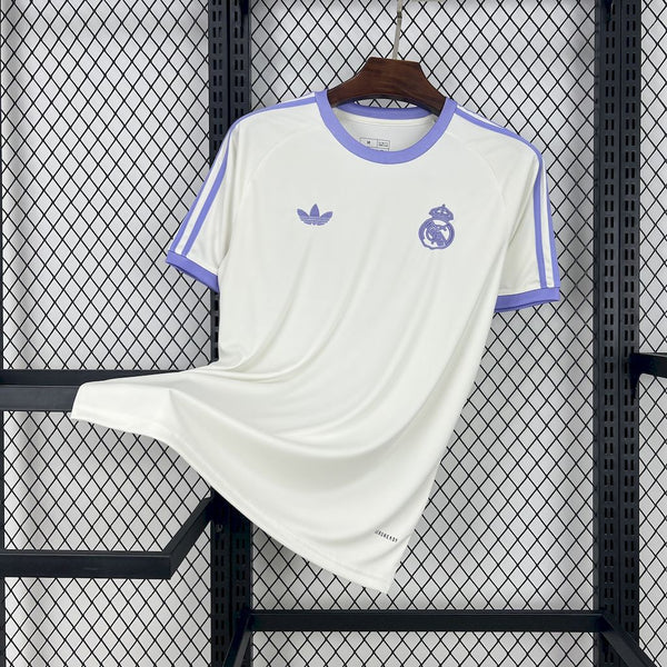 Camisa Oficial do Real Madrid 24/25 Versão Torcedor - Adicolor