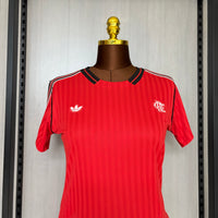 Camisa Feminina Oficial do CR Flamengo 25/26 Baby Look - Icon