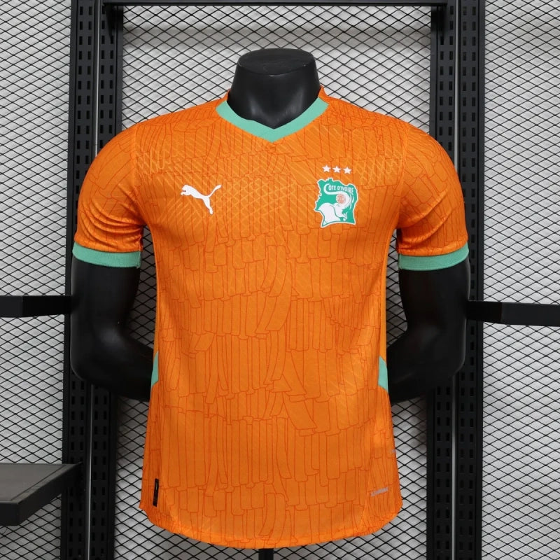 Camisa Oficial da Costa do Marfim 24/25 - Versão Jogador
