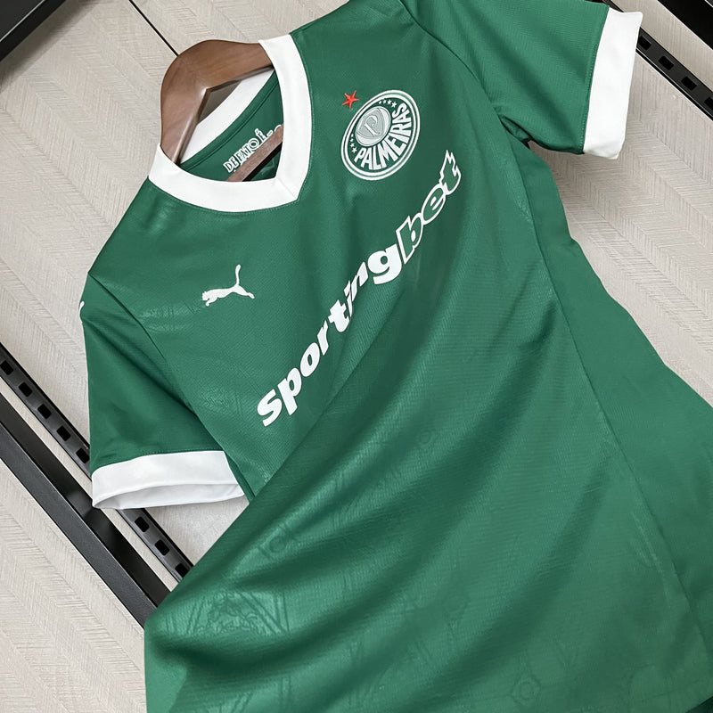 Camisa Feminina Oficial do Palmeiras 25/26 - Baby Look