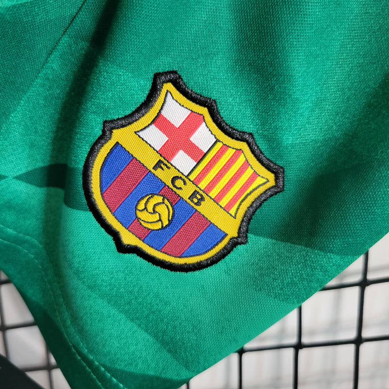 Conjunto Infantil Oficial do Barcelona 23/24 Goleiro - Kids